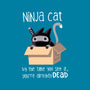 Ninja Cat-none memory foam bath mat-BlancaVidal