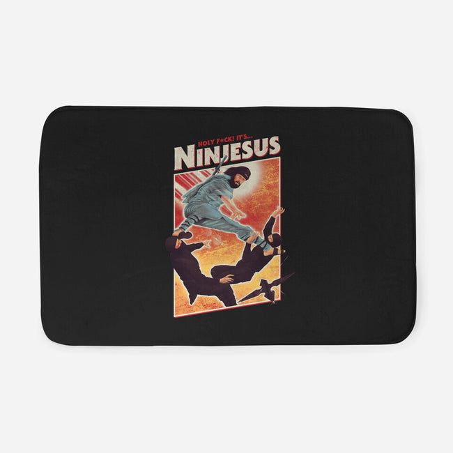 Ninjesus-none memory foam bath mat-Mathiole