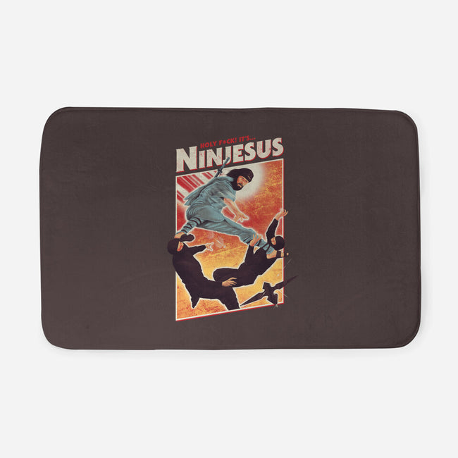 Ninjesus-none memory foam bath mat-Mathiole