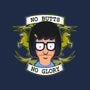 No Butts, No Glory-unisex basic tee-Boggs Nicolas