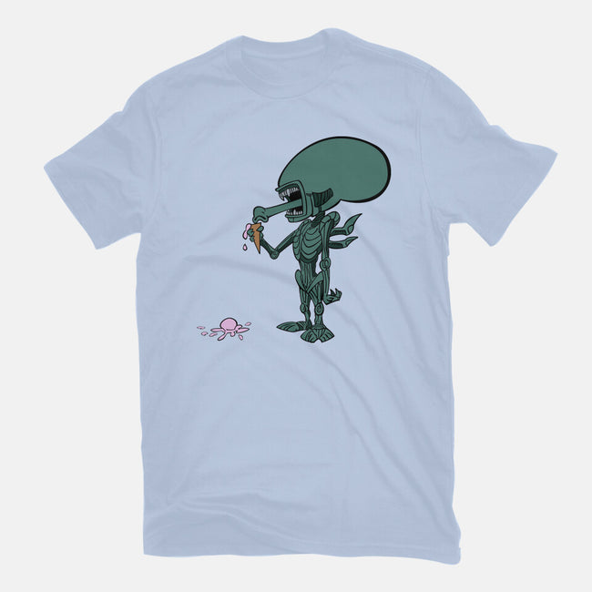 No One Can Hear Ice-Cream-youth basic tee-pscof42
