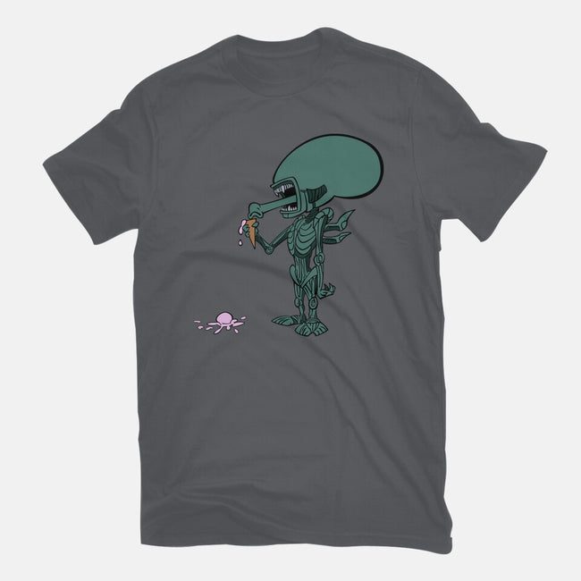 No One Can Hear Ice-Cream-youth basic tee-pscof42