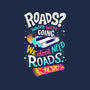 No Roads-none non-removable cover w insert throw pillow-risarodil