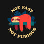 Not Fast, Not Furious-unisex kitchen apron-DinomIke
