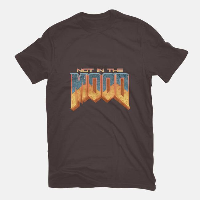NOT IN THE MOOD-mens heavyweight tee-Skullpy