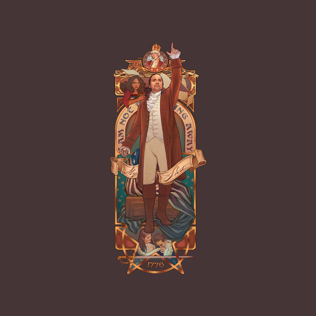 Not Throwing Away My Shot-none glossy sticker-MeganLara