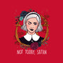 Not Today, Satan-none matte poster-ursulalopez