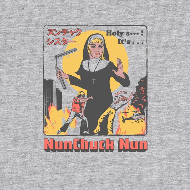 Nunchuck Nun-mens long sleeved tee-gloopz