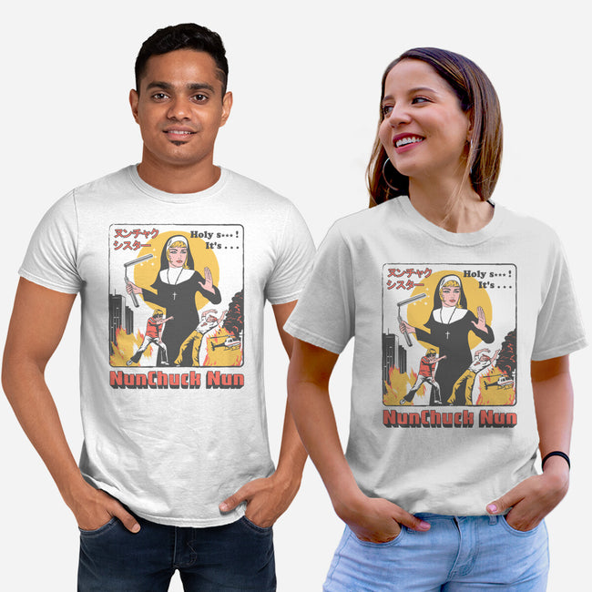 Nunchuck Nun-unisex basic tee-gloopz