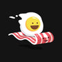 Magic Bacon Ride-none fleece blanket-GeorgeOtsubo