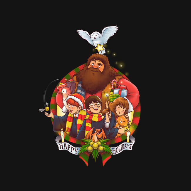 Magical Holidays-none non-removable cover w insert throw pillow-batang 9tees