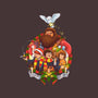 Magical Holidays-none non-removable cover w insert throw pillow-batang 9tees