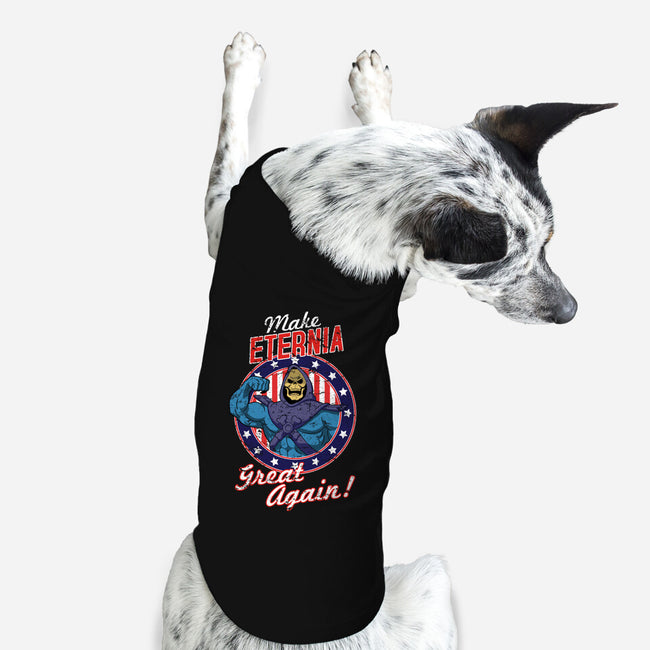 Make Eternia Great Again-dog basic pet tank-Skullpy