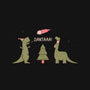 Merry Extinction-none fleece blanket-Teo Zed