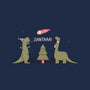 Merry Extinction-none fleece blanket-Teo Zed