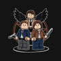 Mini Hunters-none removable cover w insert throw pillow-Matt Parsons