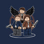 Mini Hunters-none removable cover w insert throw pillow-Matt Parsons