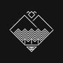 Minimal Peaks-none matte poster-spike00