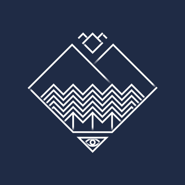Minimal Peaks-none stretched canvas-spike00