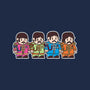 Mitesized Beatles-none memory foam bath mat-Nemons