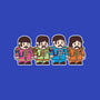 Mitesized Beatles-none stretched canvas-Nemons