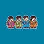 Mitesized Beatles-none polyester shower curtain-Nemons