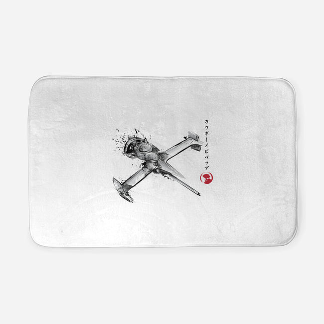 MONO Racer Sumi-e-none memory foam bath mat-DrMonekers