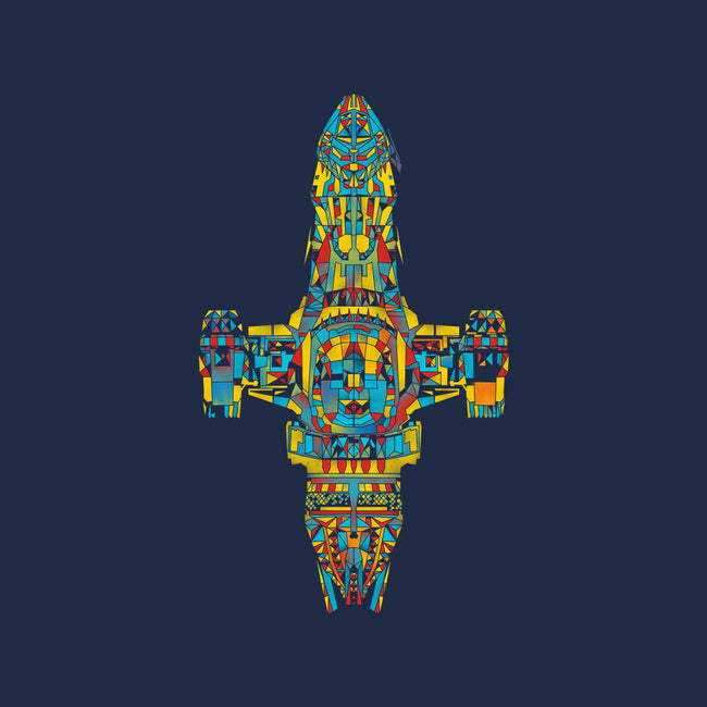 Mosaic on the Wind-womens v-neck tee-kharmazero