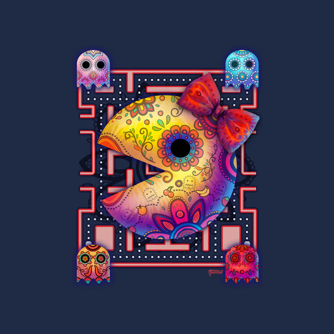 Ms Pac Muertos-cat basic pet tank-MoniWolf
