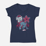 My Little Demo-Dog-womens v-neck tee-Nemons