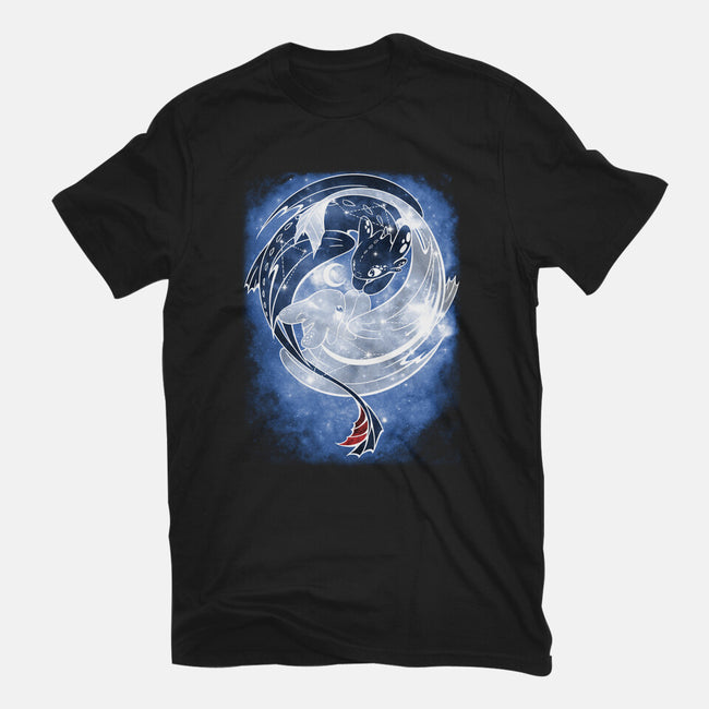 Last Starry Dragons-unisex basic tee-ChocolateRaisinFury