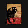 Le Dragon Noir-none memory foam bath mat-YoukaiYume