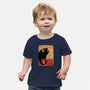 Le Dragon Noir-baby basic tee-YoukaiYume