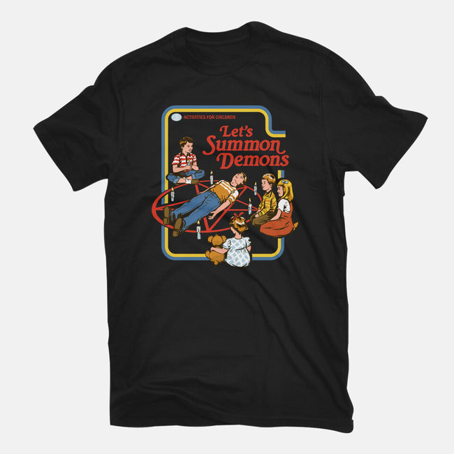 Let's Summon Demons-youth basic tee-Steven Rhodes