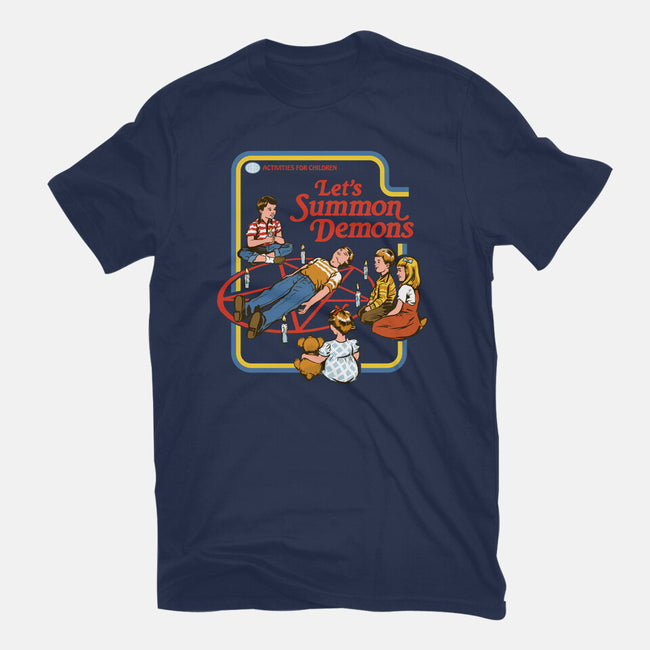 Let's Summon Demons-youth basic tee-Steven Rhodes
