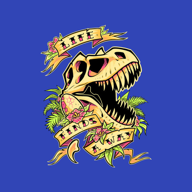 Life Finds a Way-none stretched canvas-Squeedge Monster