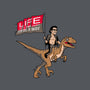 Life Uhhh Finds a Way-none matte poster-Ben Douglass