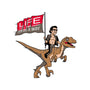 Life Uhhh Finds a Way-none glossy sticker-Ben Douglass