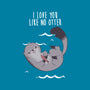 Like no Otter-none fleece blanket-ursulalopez