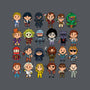 Little Cult Classics-none polyester shower curtain-mattkaufenberg