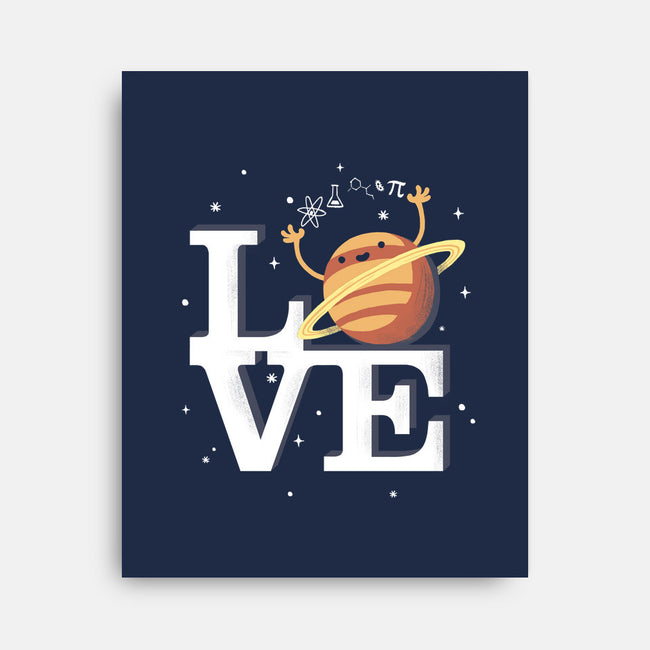 Love Science-none stretched canvas-BlancaVidal