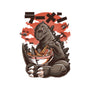 Kaiju Ramen-unisex baseball tee-ilustrata