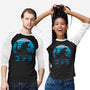 Kaiju Sun Set-unisex baseball tee-manospd