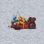 Kart Crash-baby basic tee-Naolito