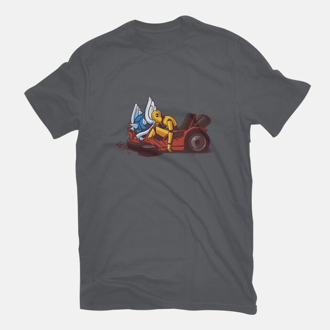 Kart Crash-unisex basic tee-Naolito