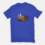 Kart Crash-womens fitted tee-Naolito