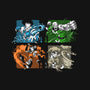 Jazzbenders-none non-removable cover w insert throw pillow-SXStudios