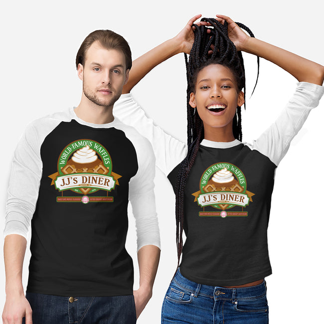 JJ's Diner-unisex baseball tee-DoodleDee