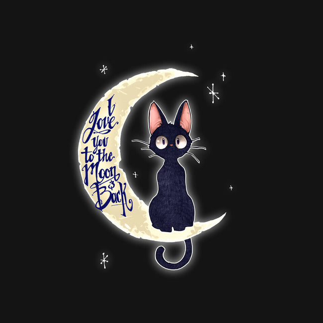 I Love You to The Moon & Back-none memory foam bath mat-TimShumate
