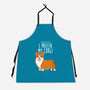 I Prefer My Corgi-unisex kitchen apron-ursulalopez